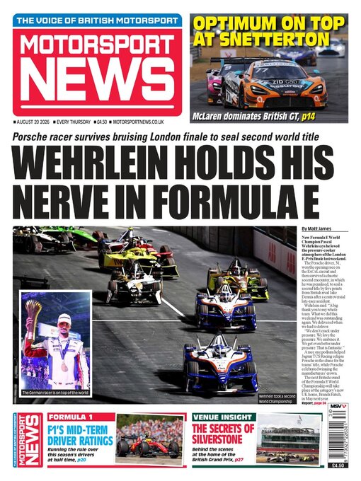 Cover image for Motorsport News